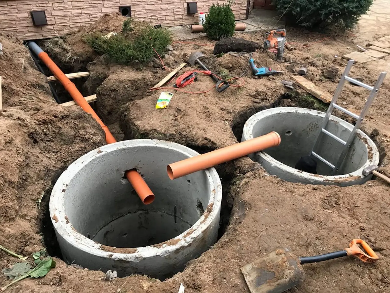 Наружная канализация и септик